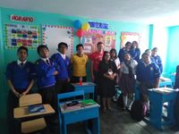 Besuch in Schule in Chorrillos